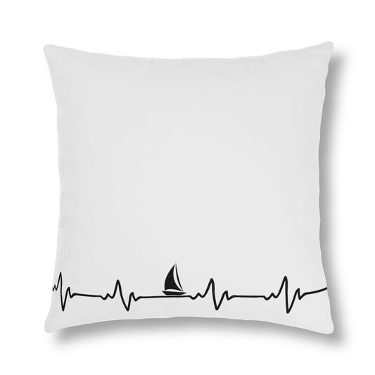 Heart Beat Sailing - Waterproof Pillows