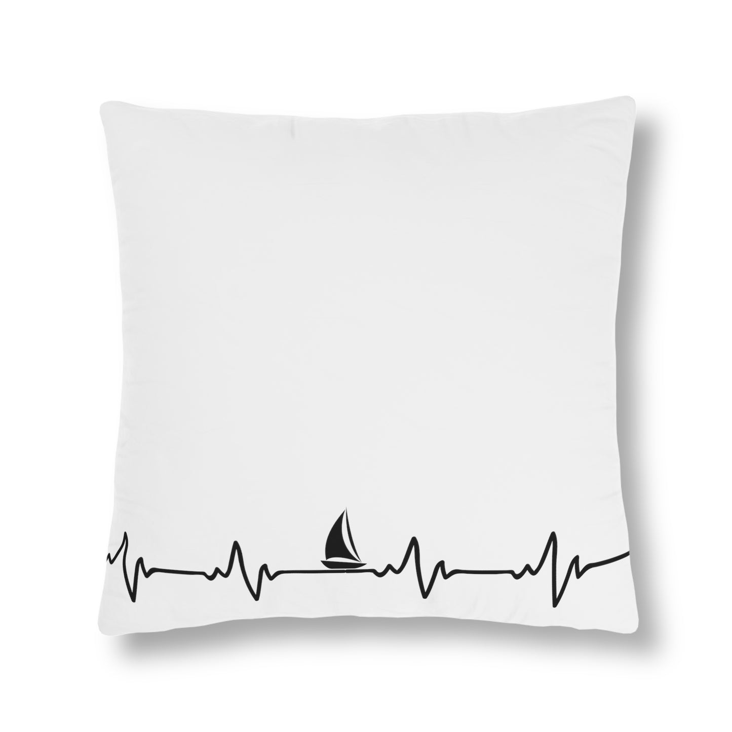 Heart Beat Sailing - Waterproof Pillows