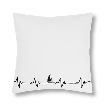 Heart Beat Sailing - Waterproof Pillows