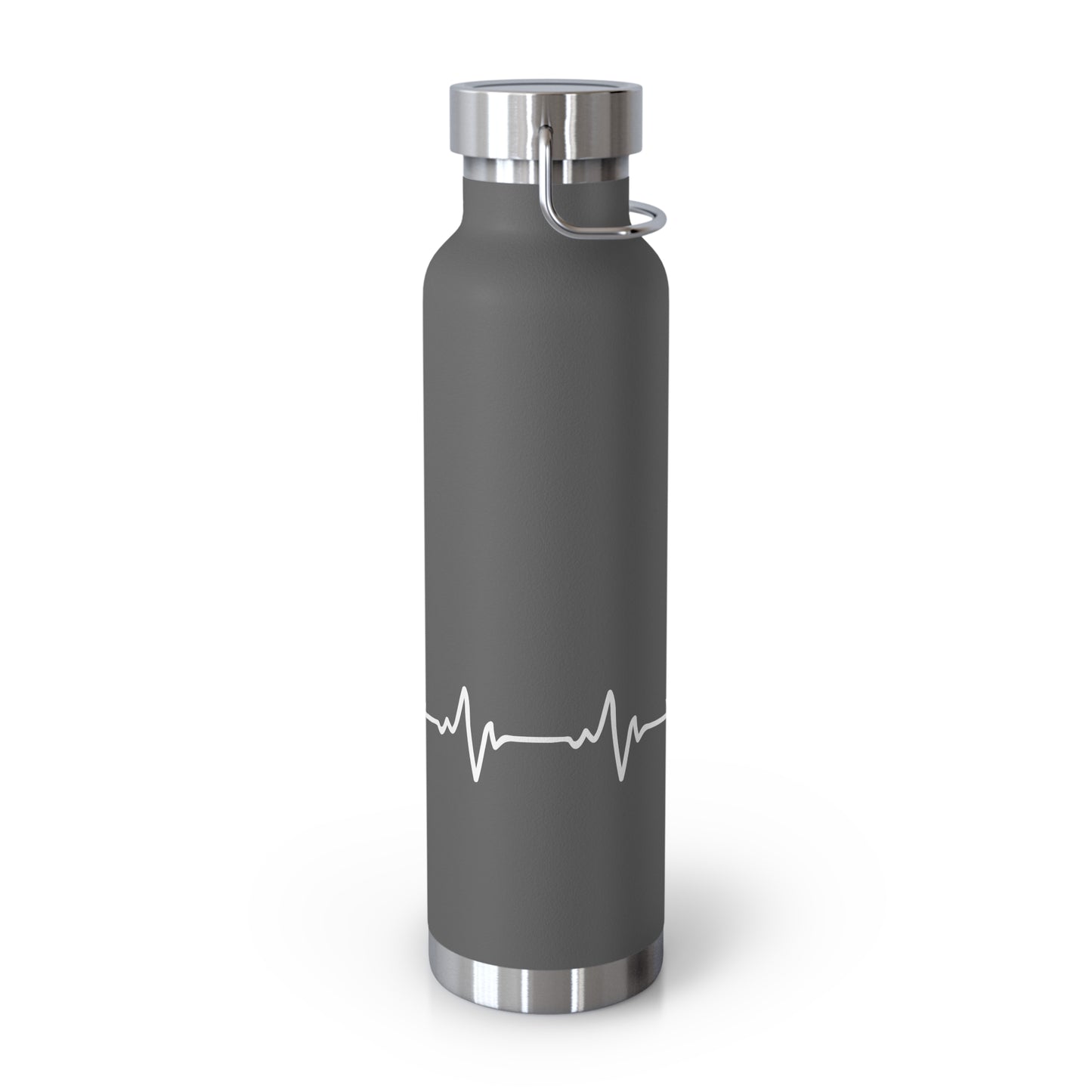 Heart Beat Sailing - Copper Vacuum Insulated Bottle, 22oz