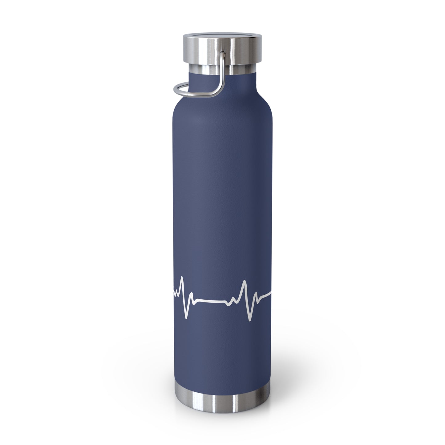 Heart Beat Sailing - Copper Vacuum Insulated Bottle, 22oz