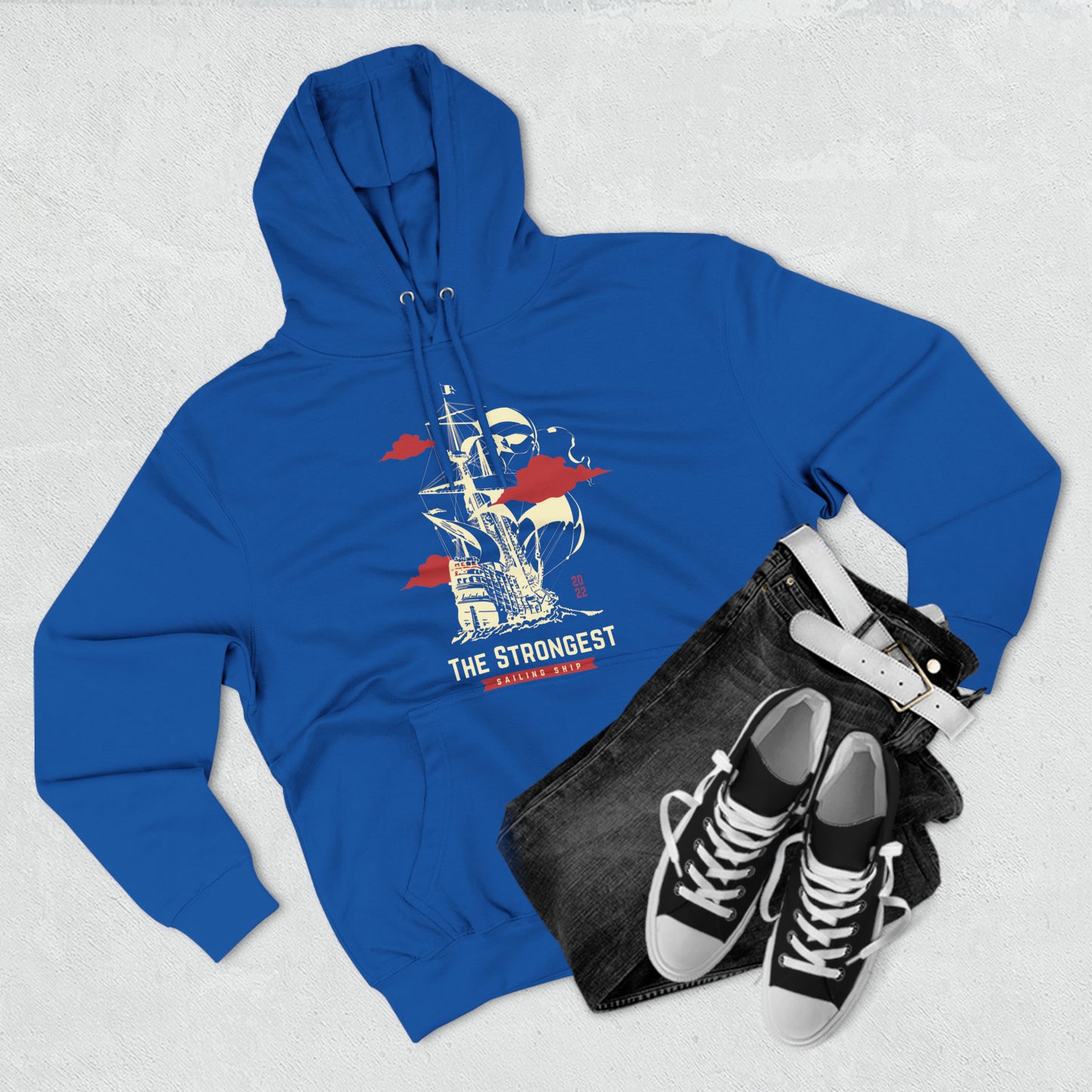 Unisex Strongest Sailing Ship Pullover Hoodie