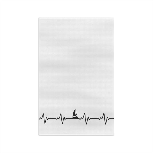 Heart Beat Sailing - Soft Tea Towels