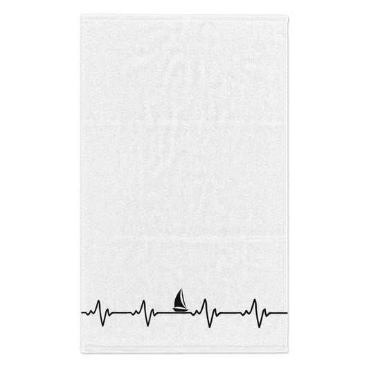 Heart Beat Sailing - Towel, 11x18