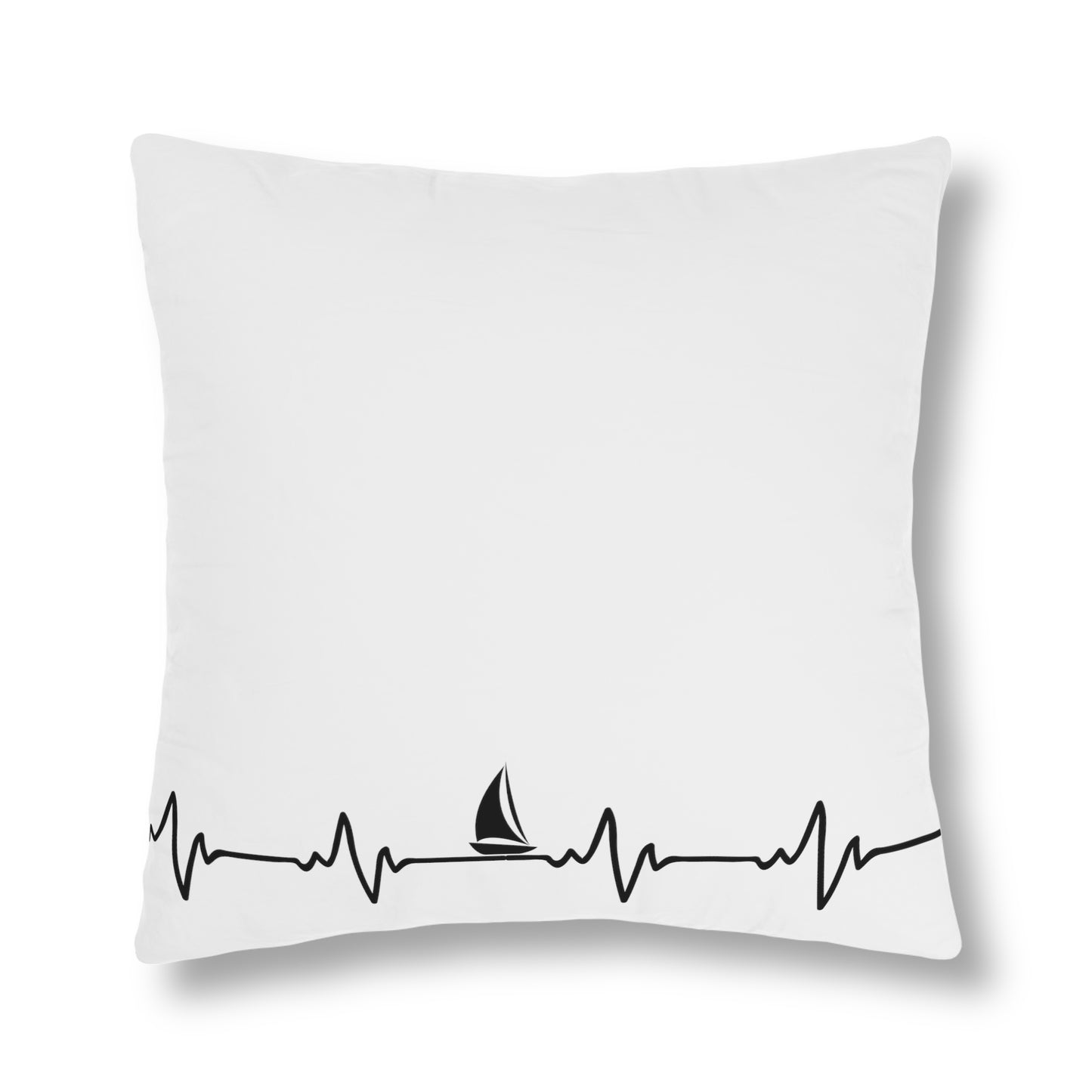 Heart Beat Sailing - Waterproof Pillows